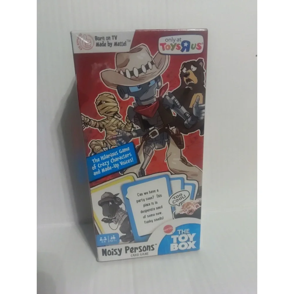 Noisy Persons Card Game 3 To‎ 6 Players THE TOY BOX James D'Amato Toys R Us